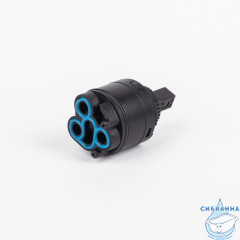 Картридж для смесителя, керамика, 35 мм, с ножками, для фильтрованной воды, IDDIS, 999C35H7SM