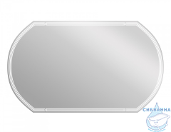 Зеркало Cersanit Design KN-LU-LED090*100-d-Os 100 см