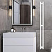 Полотенцесушитель электрический Indigo Style (с таймером) 10х120 белый матовый (с возможностью скрытого подключения, подключение R/L)