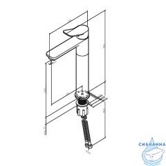Смеситель для раковины AM.PM X-Joy F85A92000 (без донного клапана) (хром)