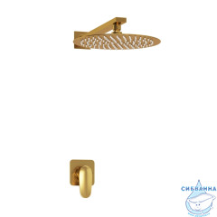 Душевая система Wasserkraft 250 1 режим A3651.180.259 (золото матовое)
