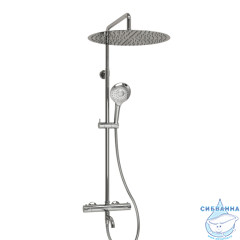 Душевая система Wasserkraft 400 1 режим A188.117.101.087.CH Thermo (хром)
