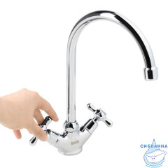 Смеситель для кухни, Jeals, IDDIS, 59000T4C+W04