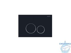 Кнопка смыва Aquatek KDI-0000020 черный матовый