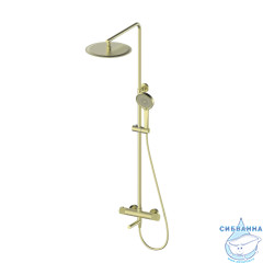 Душевая система Oliveeka Y-Line 300 1 режим OL-739902-BG (золото матовое)