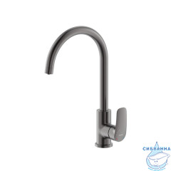 Смеситель для кухни с каналом для фильтрованной воды, графит,Rora,Mi,RORGMFJM05