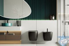 Биде подвесное Abber Bequem AC1150MB (без сиденья)