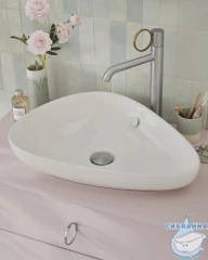 Смеситель для раковины Jacob Delafon Vivienne Signature E38683-LB3-G (серебро/латунь)