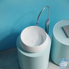  Раковина на столешницу 40 см Ceramicanova Maya CN12004MW (белый матовый)