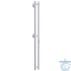 Полотенцесушитель электрический Toni Arti Siena rotondo pulsante 2П 100x1200 белый матовый