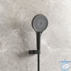 Душевая система Vincea Futura 300 1 режим VSFW-2F12TMB (черный матовый)