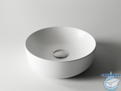  Раковина на столешницу 36 см Ceramicanova Element CN6006 (белый матовый)