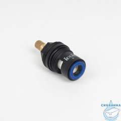 Кран-букса для смесителя, керамика, пластик, 90°, 20 зубцов, G1/2", h=53 мм, IDDIS, 998PP531SM