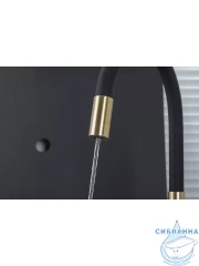 Смеситель кухни Frap F4396-3 (золото/черный)