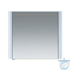 Зеркало-шкаф AM.PM Sensation 80 R голубой