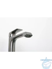 Смеситель для раковины Frap F1071-29 (оружейная сталь)