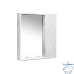 Зеркальный шкаф Viant Берлин 60 цемент VBER60C-ZSH