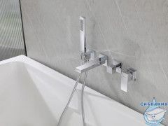 Смеситель ABBER Daheim AF8230 для ванны скрытого монтажа, хром