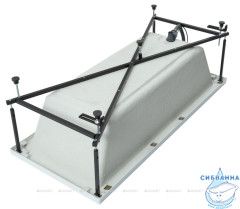 Акриловая ванна Aquanet Grace 180х80 с каркасом