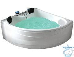 Акриовая ванна Gemy G9041 K 150х150 с гидромассажем