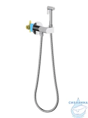 Смеситель с гигиеническим душем Aquatek Оберон AQ1024CR (хром)
