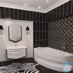 Акриловая ванна 1Marka Julianna 160x95 L с каркасом