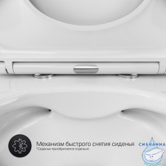 Унитаз подвесной AM.PM Awe C111700WH (без сиденья)