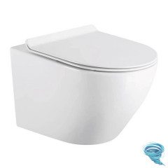 Унитаз подвесной безободковый Calypso CS46UQ-TKS с сиденьем Soft Close (микролифт)