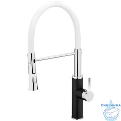 Смеситель кухни Frap F4452-7 (белый/черный)