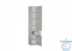 Пенал подвесной Aquanet Латина 35 белый 179606