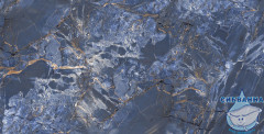 Плитка керамогранитная AZARIO CRYSTAL BLUE 60х120 High Glossy (P3090821120HG)