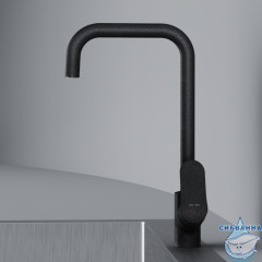 Смеситель для кухни AM.PM Like F8006022 (черный матовый)