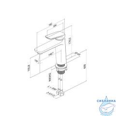 Смеситель для раковины Iddis Ever EVESB00i01 (без донного клапана)(хром)