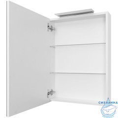 Зеркальный шкаф Roca Oleta 50 L белый глянцевый A857643806