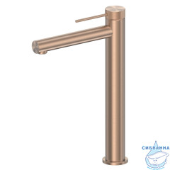 Смеситель ABBER Emotion 316 AF8811BRG-L для раковины, брашированное розовое золото