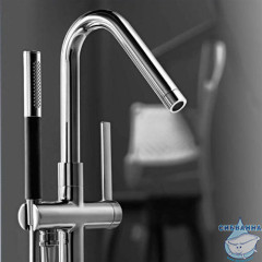 Смеситель для ванны напольный Jacob Delafon Stillness E97344-CP