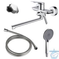 Смеситель для ванны Azario Lursy AZ-K1749 (хром)