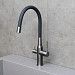 Смеситель для кухни Lemark Expert LM5083GMN-Black (графит/черный)
