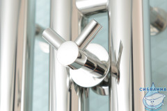 Полотенцесушитель электрический Сунержа Терция 150 (с возможностью скрытого подключения справа) (хром)