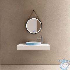 Раковина на столешницу 40 см ABBER Stein AS2604Blau