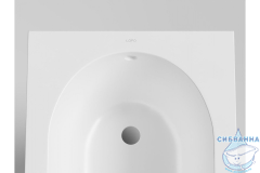 Ванна из искусственного камня LoveForm Lofo Kit 170x75 (белый матовый) (материал Solid surface)