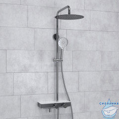 Душевая система Wasserkraft 300 1 режим A113.116.127.CH Thermo (хром)