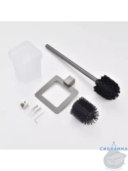 Ершик для унитаза Raglo R301.10.09 (графит/белый)