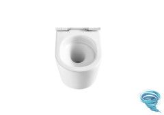 Унитаз подвесной безободковый Aquatek Оберон AQ1365T-00 с сиденьем Soft Close (микролифт)