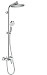 Душевая система Hansgrohe Crometta S 240 1jet Showerpipe EcoSmart 27269000