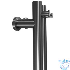 Полотенцесушитель электрический Calypso Dionysus 2 9х118 (оружейная сталь)