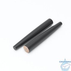 Опора мебельная, 2 шт, массив березы, 30 см, черный, Optima Home, IDDIS, OPH30B1i96