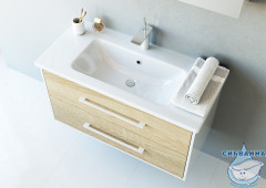 Тумба под раковину Aqwella 5 Stars Miami 60 дуб сонома