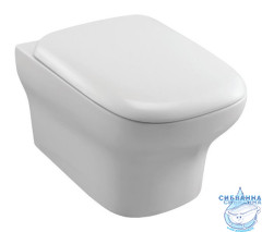 Инсталляция Jacob Delafon E29025-NF с кнопкой смыва E29026-01R в комплекте с унитазом Jacob Delafon Vox EDM102-00 c сиденьем Soft close (микролифт) легкосъёмное E20142-00