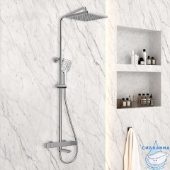 Душевая система Vincea Cube 250 1 режим VSFS-1C1CH (хром )